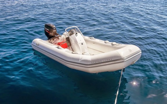 Zodiac tender with 50 HP engine