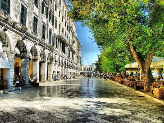 Corfu Town, Ionio, Greece