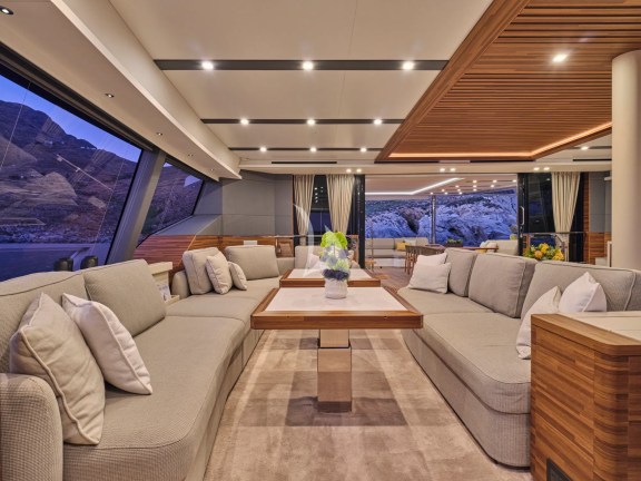 main saloon seating area