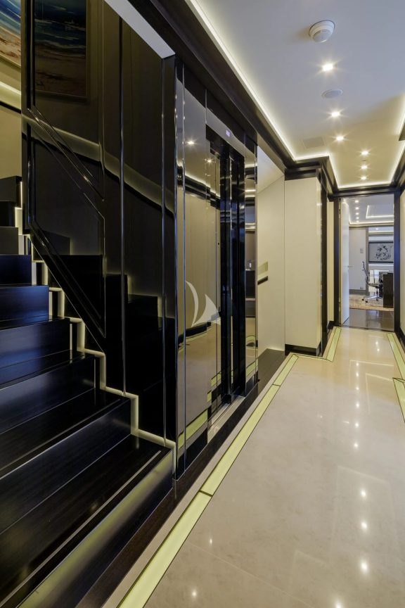 Main deck corridor