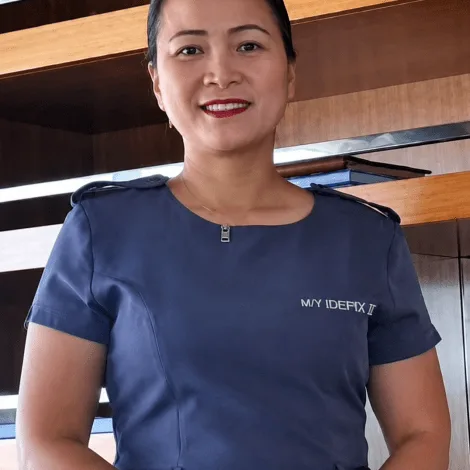 Crew of IDEFIX II|CHRISTINE CUE BAGUNU — Stewardess