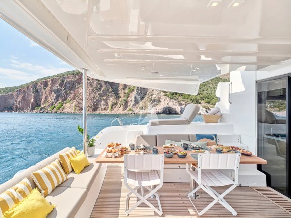 Aft deck