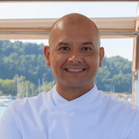 Crew of CHRISTINA O|Daniel ARGANARAZ — Chef