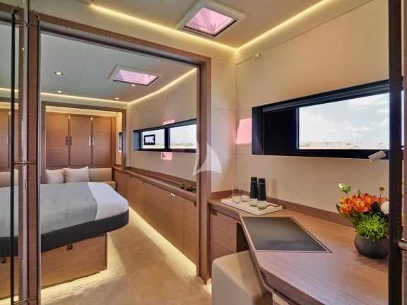 Master cabin desk area