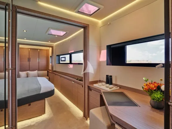 Master cabin desk area