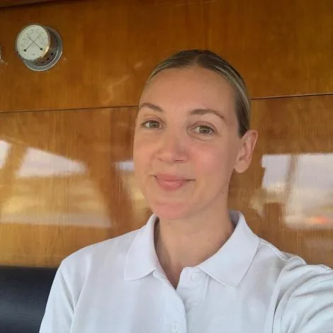 Crew of KENTAVROS II|Ioanna Vanaka — Chief steward/ess