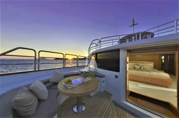 Private Terrace of Master cabin on Main Deck