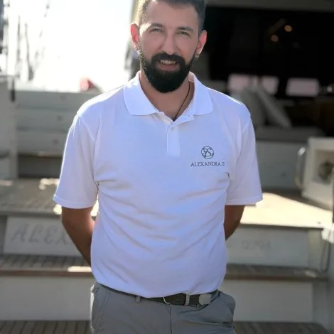 Crew of ALEXANDRA II|Argyris Aleiferis — Chef