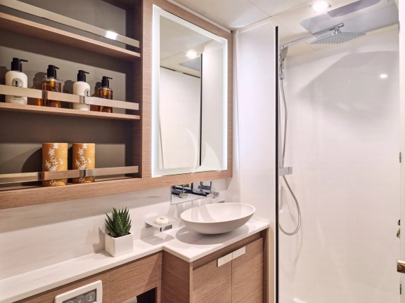 Aft cabin bathroom