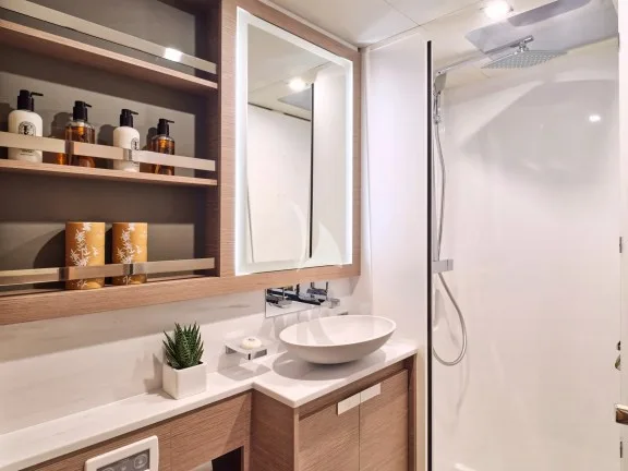 Aft cabin bathroom