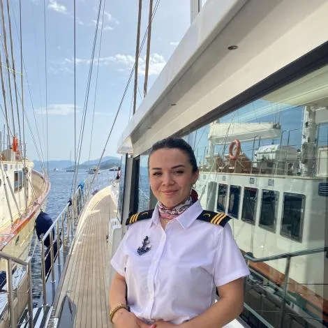 Crew of PERLA DEL MARE|Seyma Bayram — Chief steward/ess