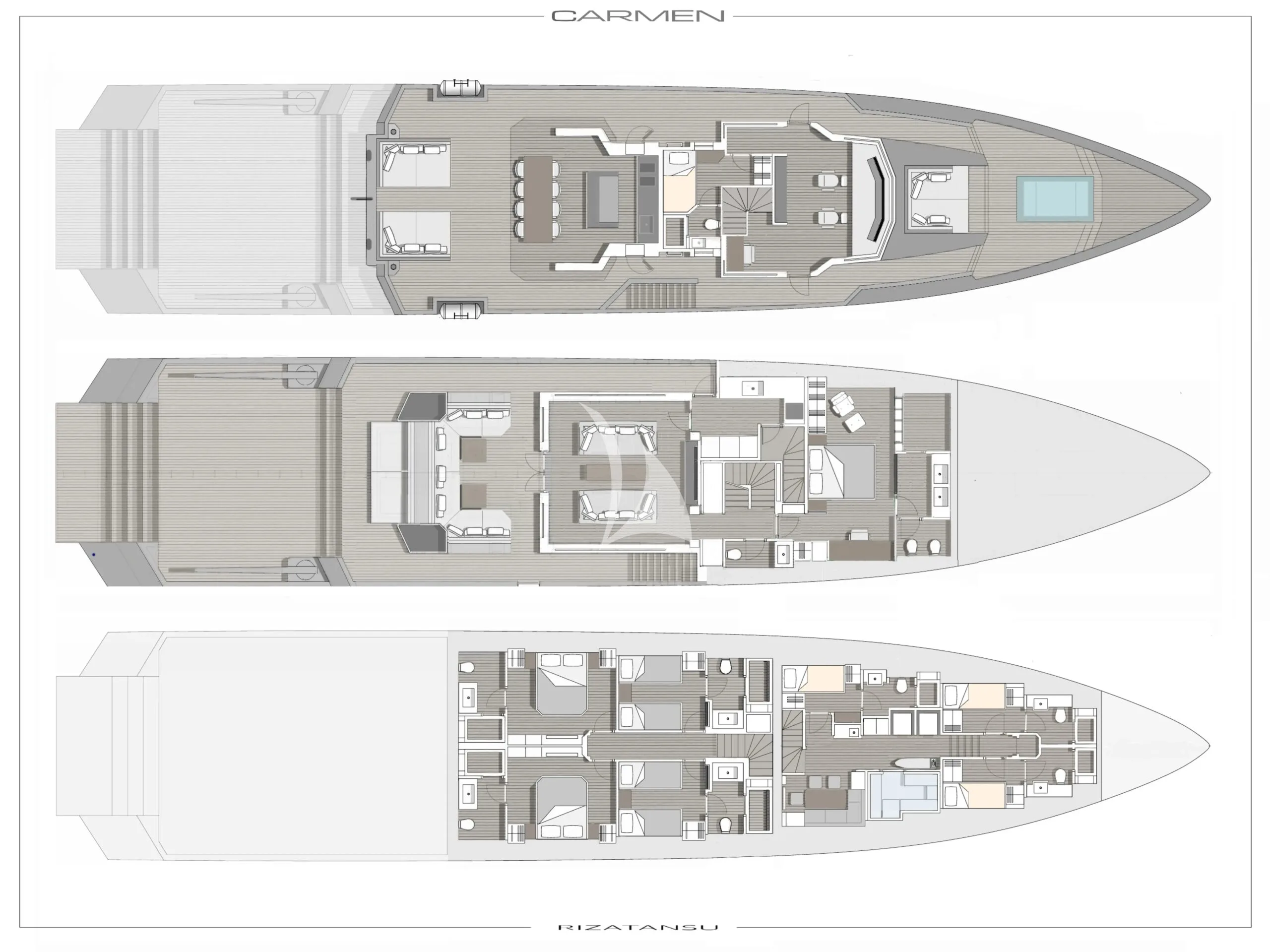 Layout of CARMEN
