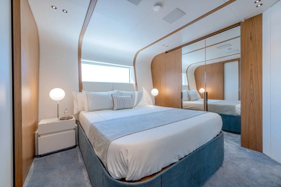 Double cabin portside aft