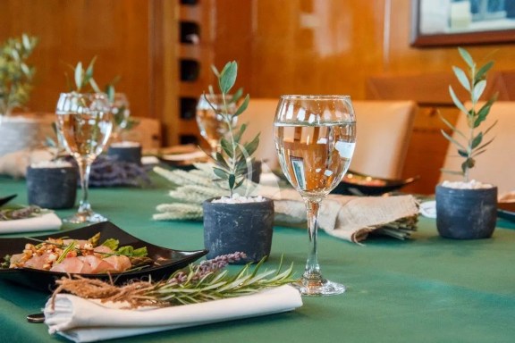 Interior dining area