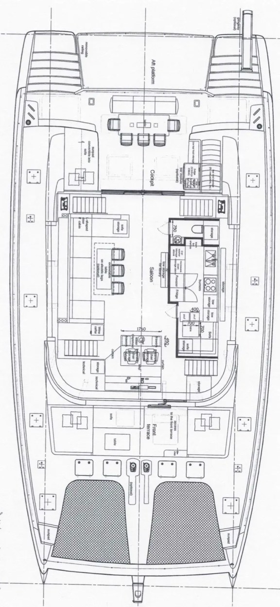 Main deck layout