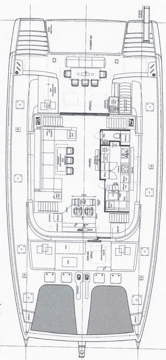 Main deck layout