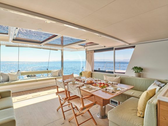Formal Dining Area - Aft Deck