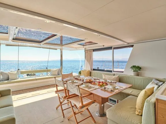 Formal Dining Area - Aft Deck