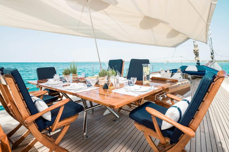 foredeck ALEXA OF LONDON