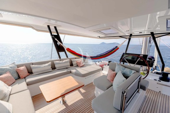 Relax in the hammock