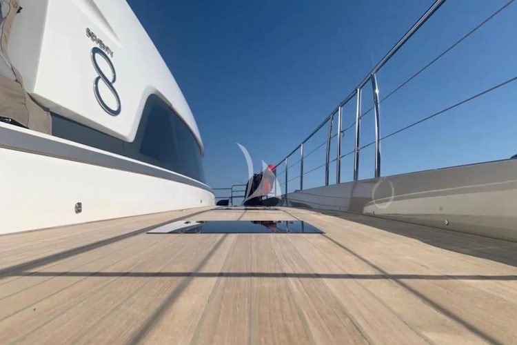 Side teak deck