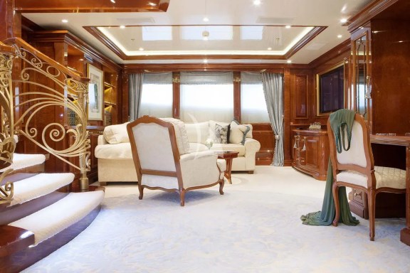 Master suite split over two levels