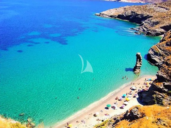 Grias Pidima beach, Andros, Cyclades