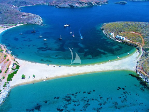 Kolona beaches, Kythnos, Cyclades - One of the many beautiful beaches of Kythnos