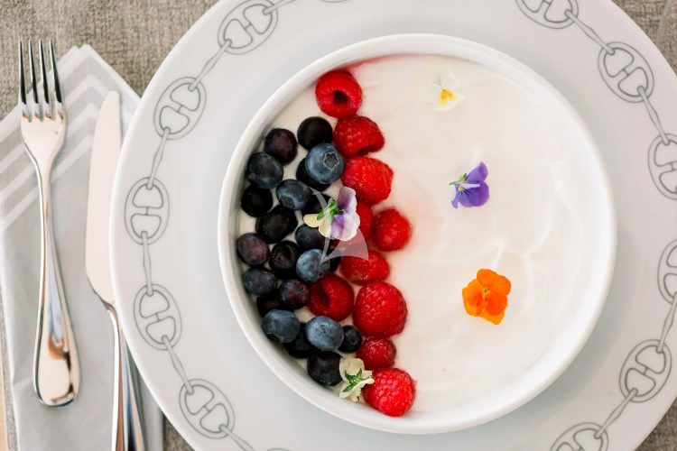 Yogurt with Berries