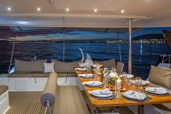 Aft-Deck Dining