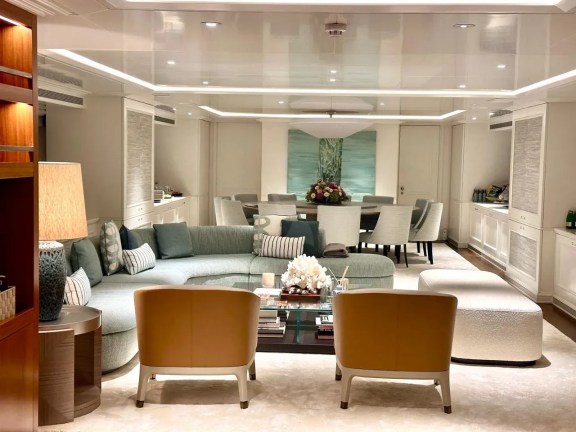Refitted main salon 2024