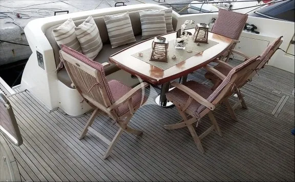 Aft Deck after the refit (June 2019)