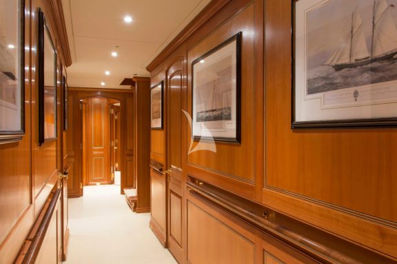 Lower deck passageway