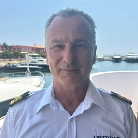 Crew of OPTION B|Dionysis Giatras — First Officer