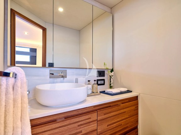 Guest cabin bathroom