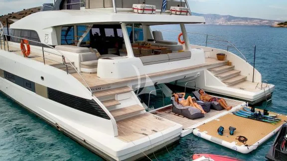 Aft Deck with Water toys