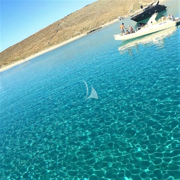 Rhenia (uninhabited island near Mykonos), Cyclades - One of the many amazing isolated beaches of Rhenia