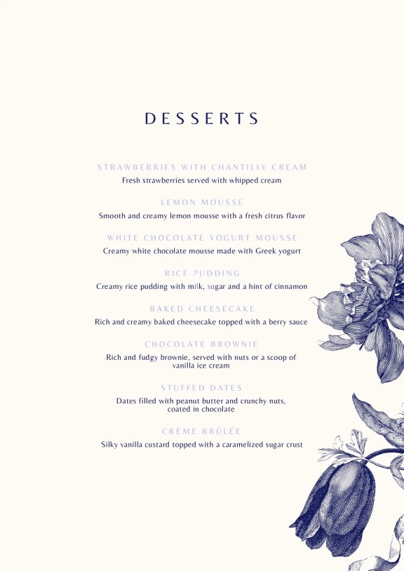 Menu Page 2
