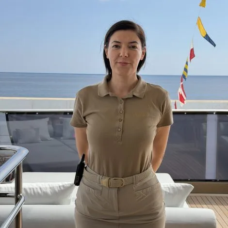 Crew of ANJELIF|Elisa Pes — Chief steward/ess