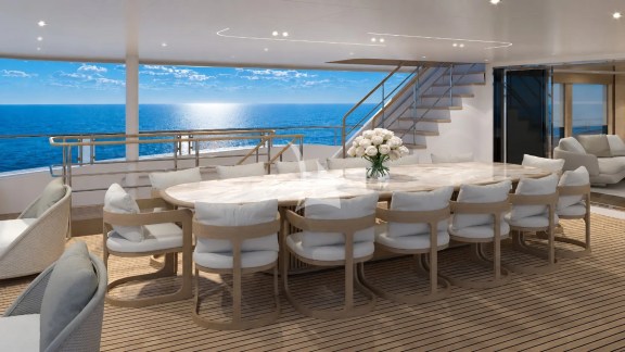 Emerald upper deck dining