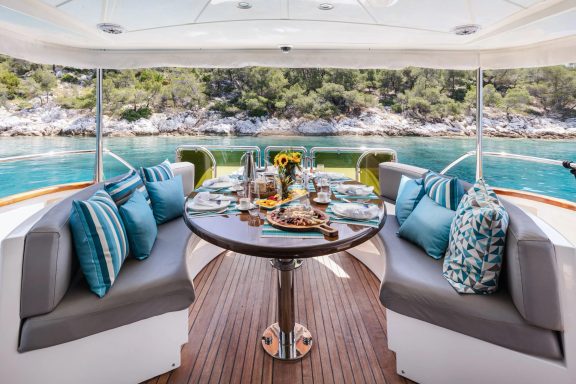 Aft deck area