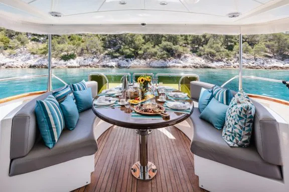 Aft deck area
