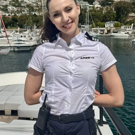 Crew of ARESYA|NINO TRAPAIDZE — Stewardess