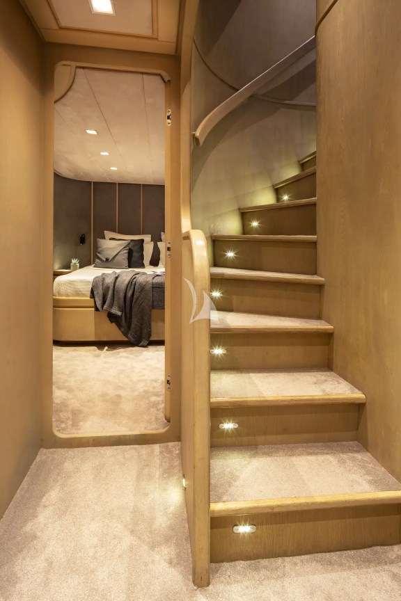 Stairway to Lower Deck