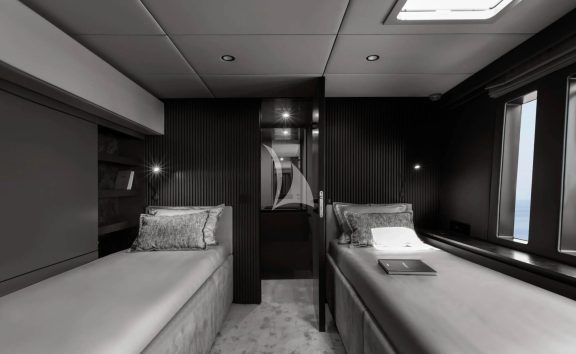 Twin bed cabin