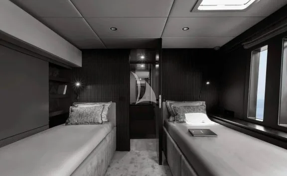 Twin bed cabin