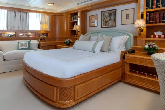 Master cabin on main deck