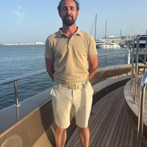 Crew of ANJELIF|Danilo Fontanella — Bosun