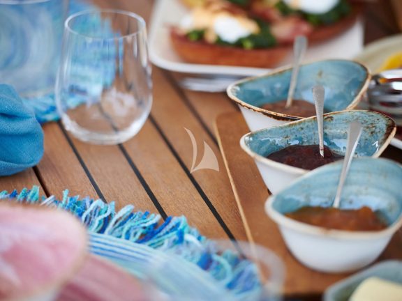 Breakfast table