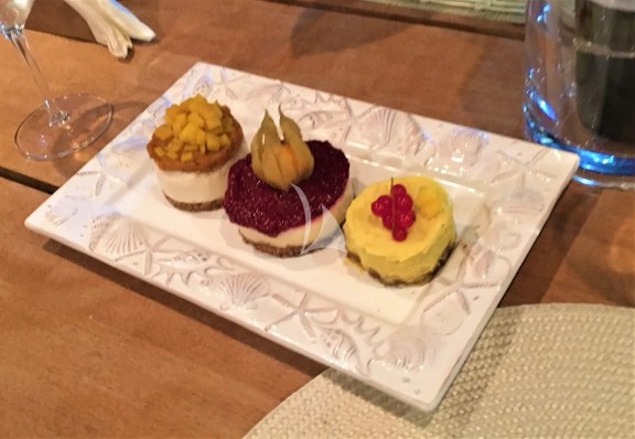 The superb CHEF on board will make your cruise a culinary experience!
